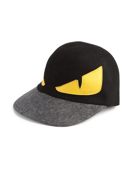 fendi cap black|fendi cap monster.